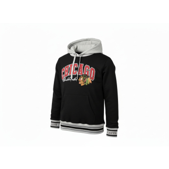 Chicago Blackhawks męska bluza z kapturem Premium Fleece Hoodie Current Logo