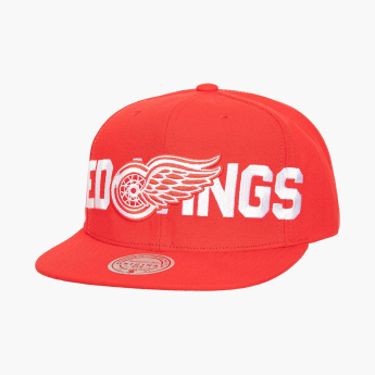 Detroit Red Wings czapka flat baseballówka Full Frontal Snapback Vntg