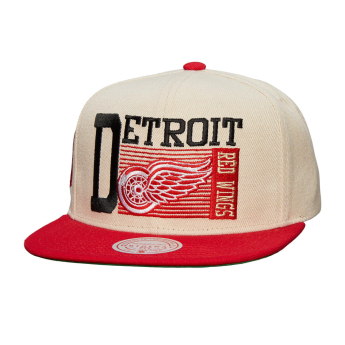 Detroit Red Wings czapka flat baseballówka Speed Zone Snapback Vntg