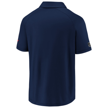 Washington Capitals męska koszulka polo Authentic Rinkside Performance navy