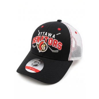 Ottawa Senators dziecięca czapka baseballowa Lockup Meshback Adjustable