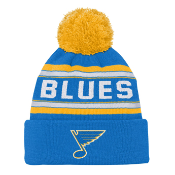 St. Louis Blues czapka zimowa dziecięca 3Rd Jersey Jacquard Cuff Pom