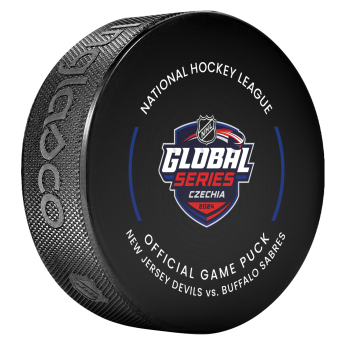 NHL produkty krążek NHL Global Series 2024 Czechia Buffalo Sabres vs New Jersey Devils Official Game