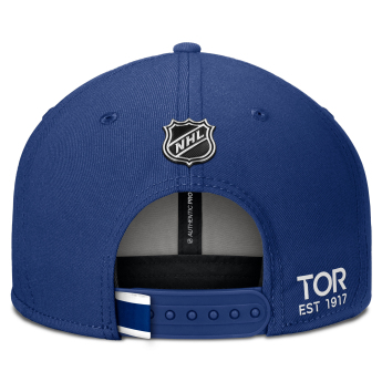 Toronto Maple Leafs czapka flat baseballówka AP Rink Prime Structured Mid Crown Adj. Squarevisor Snapback