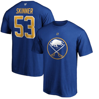 Buffalo Sabres koszulka męska Jeff Skinner #53 Stack Logo Name & Number