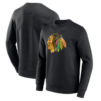 Chicago Blackhawks bluza męska Primary Logo Graphic Crew Sweatshirt - VALUE