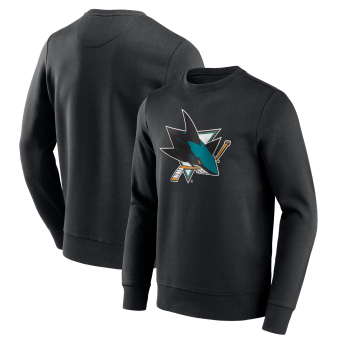 San Jose Sharks bluza męska Primary Logo Graphic Crew Sweatshirt - VALUE