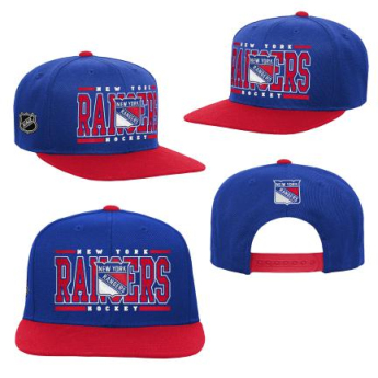 New York Rangers dziecięca czapka flat Retro Deadstock Snapback