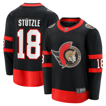 Ottawa Senators hokejowa koszulka meczowa #18 Tim Stützle Breakaway Home