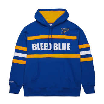 St. Louis Blues męska bluza z kapturem Head Coach Hoodie Current Logo