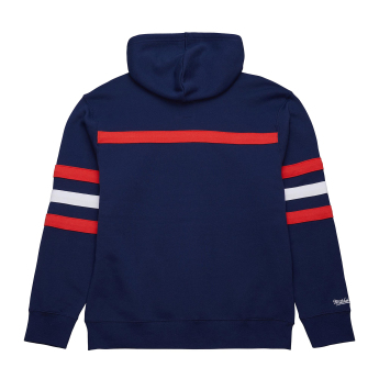 Washington Capitals męska bluza z kapturem Head Coach Hoodie Current Logo blue