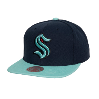 Seattle Kraken czapka flat baseballówka NHL Team 2 Tone 2.0 Snapback