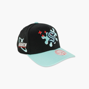 Seattle Kraken czapka flat baseballówka NHL Groove Drip Pro Snapback