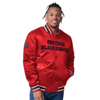 Chicago Blackhawks kurtka męska The CLOSER Reversible Varsity Satin