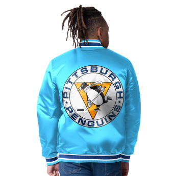 Pittsburgh Penguins kurtka męska The CLOSER Reversible Varsity Satin