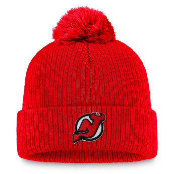 New Jersey Devils czapka zimowa A/CAP Beanie Cuff Pom
