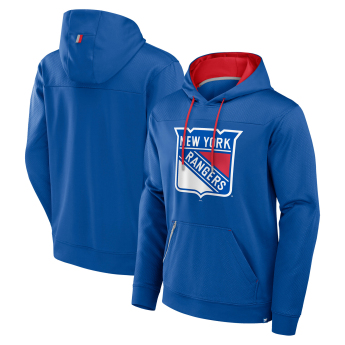 New York Rangers męska bluza z kapturem Defender