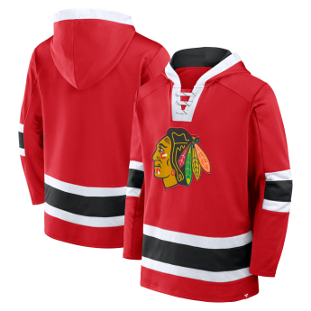 Chicago Blackhawks męska bluza z kapturem Mens Laced Hockey