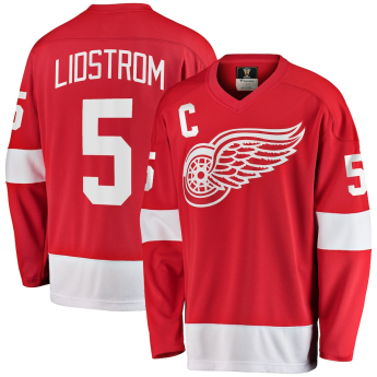 Detroit Red Wings hokejowa koszulka meczowa Nicklas Lidstrom #5 Premier Breakaway Vintage