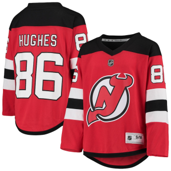 New Jersey Devils dziecięca koszulka meczowa Jack Hughes Premier Home