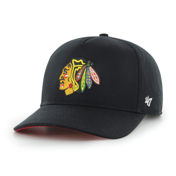 Chicago Blackhawks czapka baseballówka Hitch black