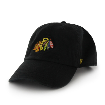 Chicago Blackhawks czapka baseballówka 47 CLEAN UP bl