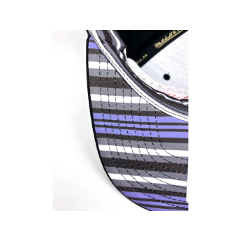 Los Angeles Kings czapka flat baseballówka Stripes Snapback Vntg black