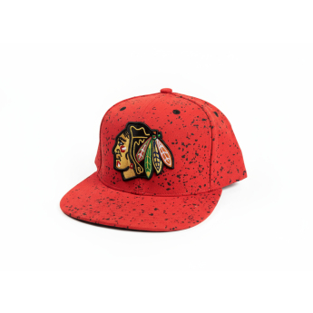 Chicago Blackhawks czapka flat baseballówka Splatters Snapback