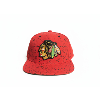 Chicago Blackhawks czapka flat baseballówka Splatters Snapback