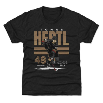 Vegas Golden Knights koszulka dziecięca Tomáš Hertl #48 Poster WHT 500 Level