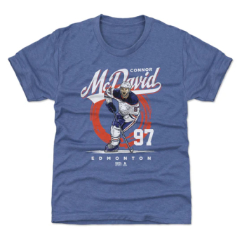 Edmonton Oilers koszulka dziecięca Connor McDavid #97 Brush WHT 500 Level