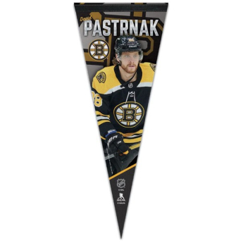 Boston Bruins flaga David Pastrnak Premium Pennant