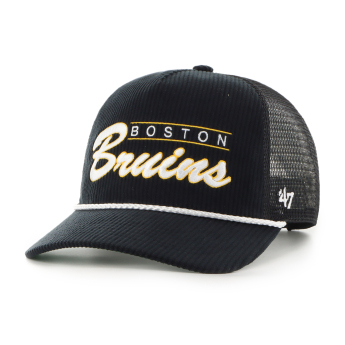 Boston Bruins czapka baseballówka Double Header Mesh 47 HITCH RF black