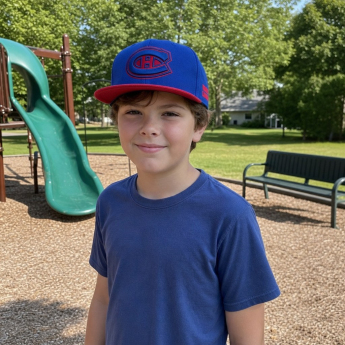 Montreal Canadiens dziecięca czapka flat Essentials Flatbrim Snapback
