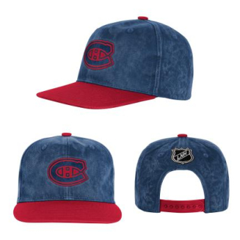 Montreal Canadiens dziecięca czapka flat True Retro Deadstock Snapback