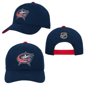 Columbus Blue Jackets dziecięca czapka baseballowa Precurved Snap