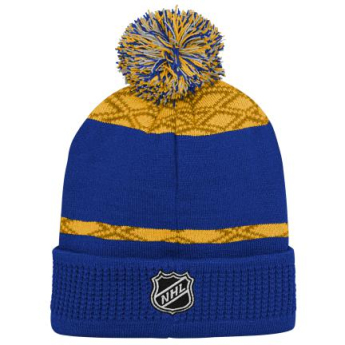 Buffalo Sabres czapka zimowa dziecięca Puck Pattern Cuffed Pom