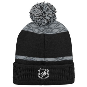 Los Angeles Kings czapka zimowa dziecięca Puck Pattern Cuffed Pom