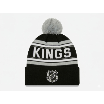 Los Angeles Kings czapka zimowa dziecięca Jacquard Cuffed Knit With Pom
