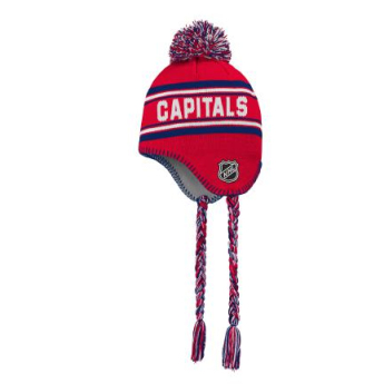 Washington Capitals czapka zimowa dziecięca Jacquard Tassel Knit With Pom