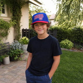 Montreal Canadiens dziecięca czapka flat Essentials Deadstock Snapback