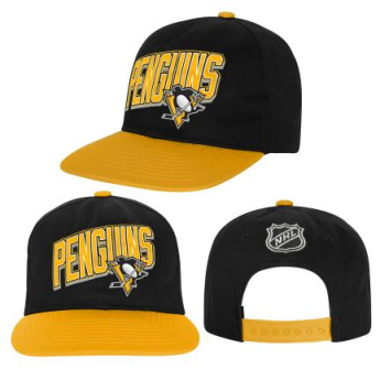 Pittsburgh Penguins dziecięca czapka flat Essentials Deadstock Snapback