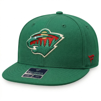 Minnesota Wild czapka baseballówka NHL Core Fitted 7 Flex