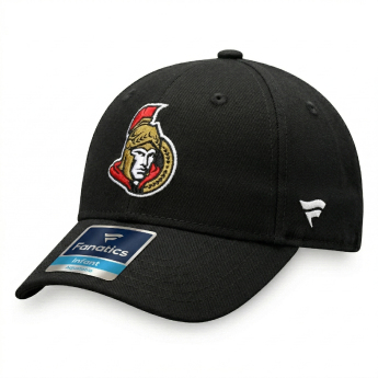 Ottawa Senators dziecięca czapka baseballowa NHL Simple Black