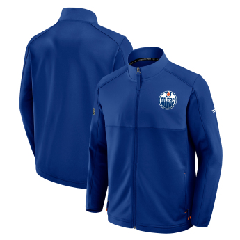 Edmonton Oilers kurtka męska Authentic Pro Rink Poly Fleece FZ