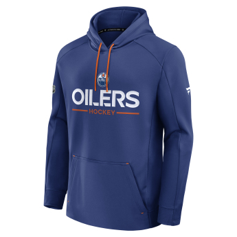 Edmonton Oilers męska bluza z kapturem Authentic Pro Rink Poly Fleece POH