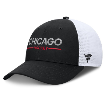 Chicago Blackhawks czapka baseballówka Authentic Pro A/Cap Structured Adj. Meshback