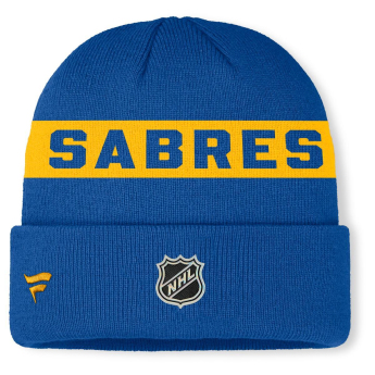 Buffalo Sabres czapka zimowa Authentic Pro A/Cap Cuffed inscription