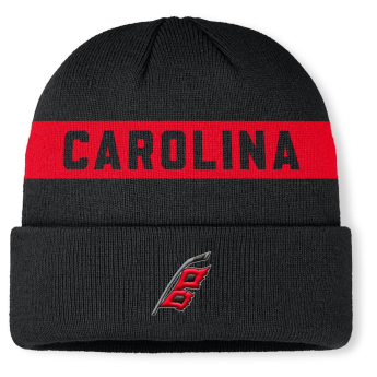 Carolina Hurricanes czapka zimowa Authentic Pro A/Cap Cuffed inscription