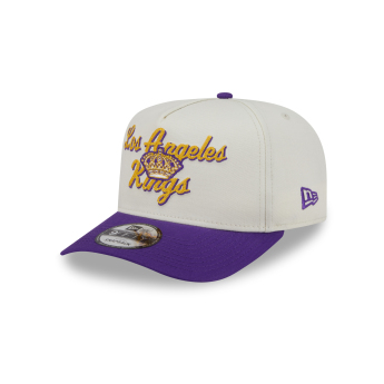 Los Angeles Kings czapka baseballówka New Era 950AF Chainstitch white-yellow